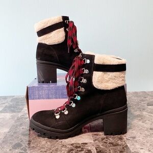 Pop Fortitude Lace Up Boots - Size 8